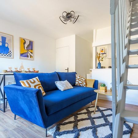 Maisonnette Bleu Horizon Avec Jardin - 2Min Gare - Serenito Homes Saint-Just-en-Chaussee Luaran gambar