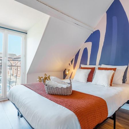 Maisonnette Bleu Horizon Avec Jardin - 2Min Gare - Serenito Homes Saint-Just-en-Chaussee Luaran gambar