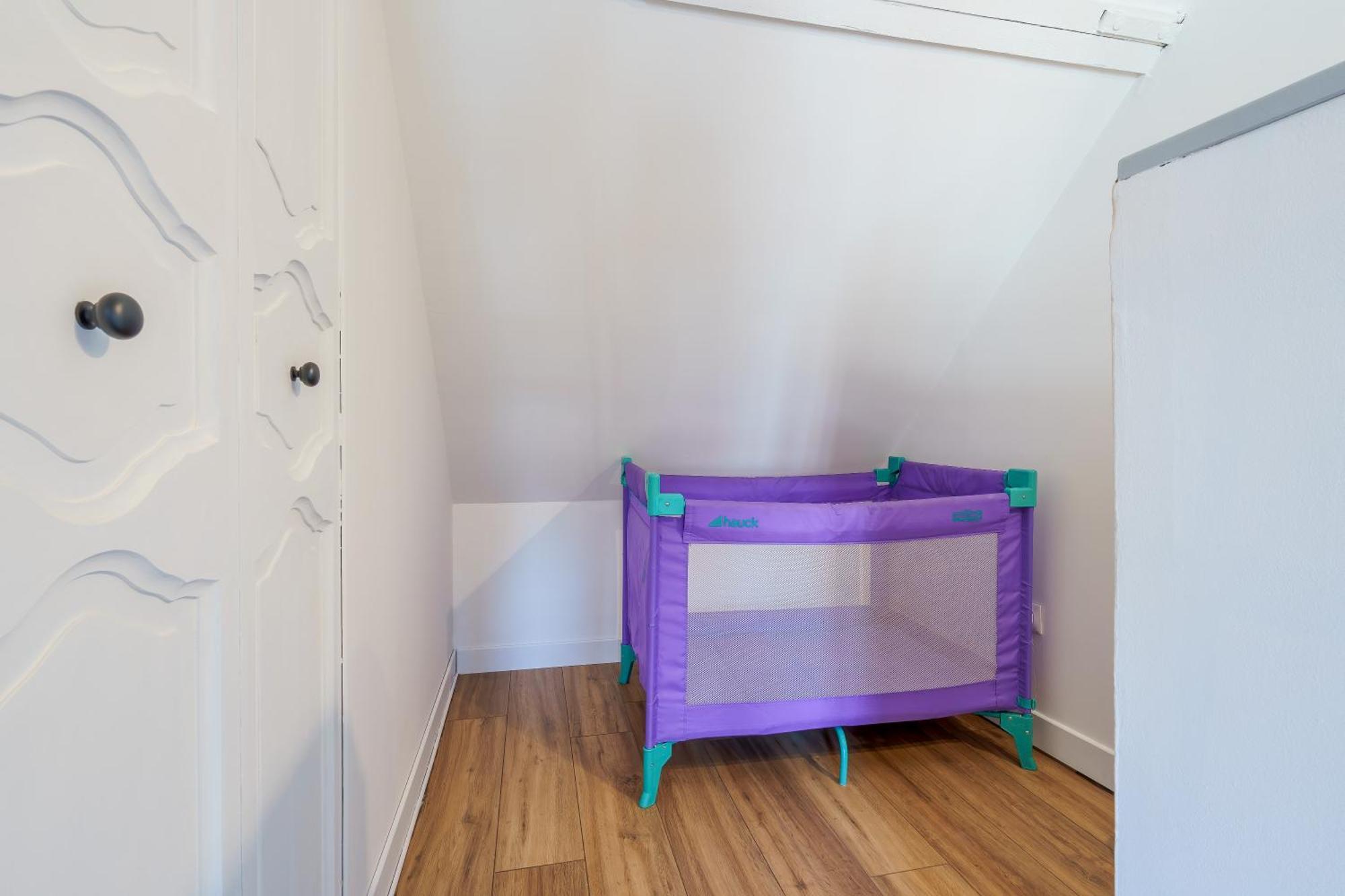Maisonnette Bleu Horizon Avec Jardin - 2Min Gare - Serenito Homes Saint-Just-en-Chaussee Luaran gambar