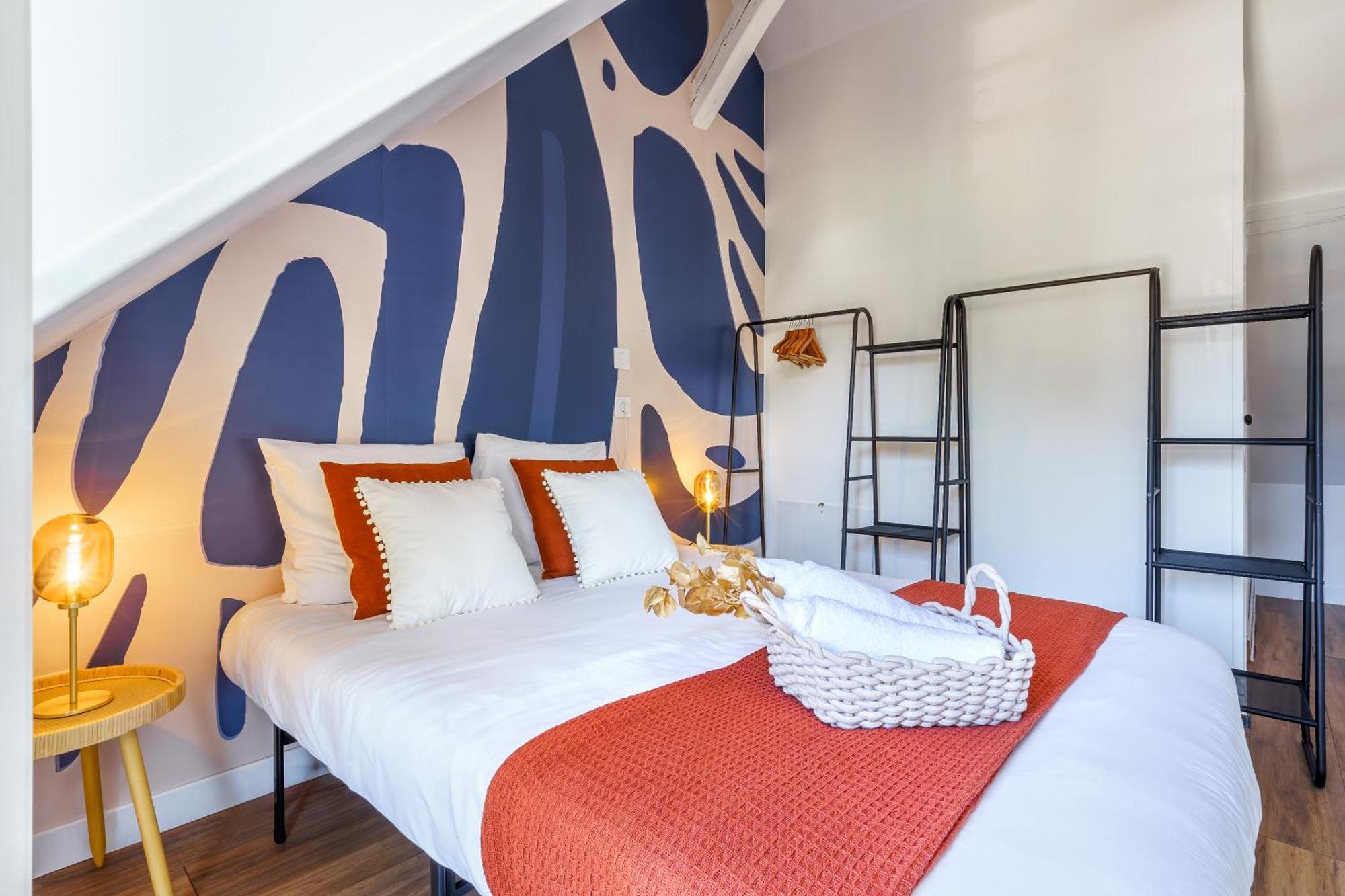 Maisonnette Bleu Horizon Avec Jardin - 2Min Gare - Serenito Homes Saint-Just-en-Chaussee Luaran gambar